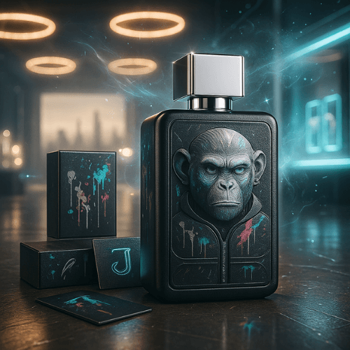 Luxury NFT Perfume Bottle