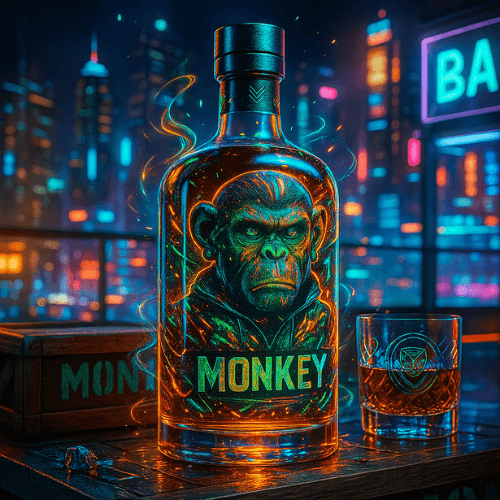Urban NFT Whiskey Bottle