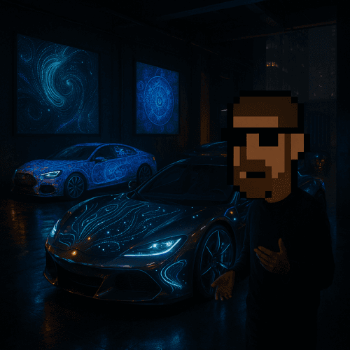 Luxury Car Installation NFT