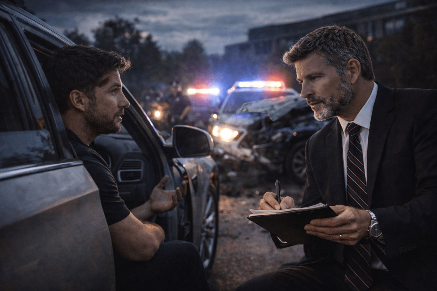 Car Accident Lawyer settlement guide injury claim timeline hero image