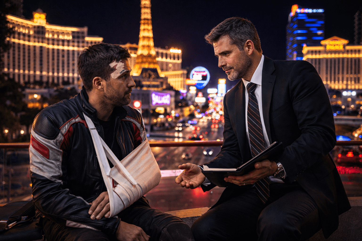How to Hire a Motorcycle Injury Lawyer in Las Vegas: Tourist & Local Guide hero image