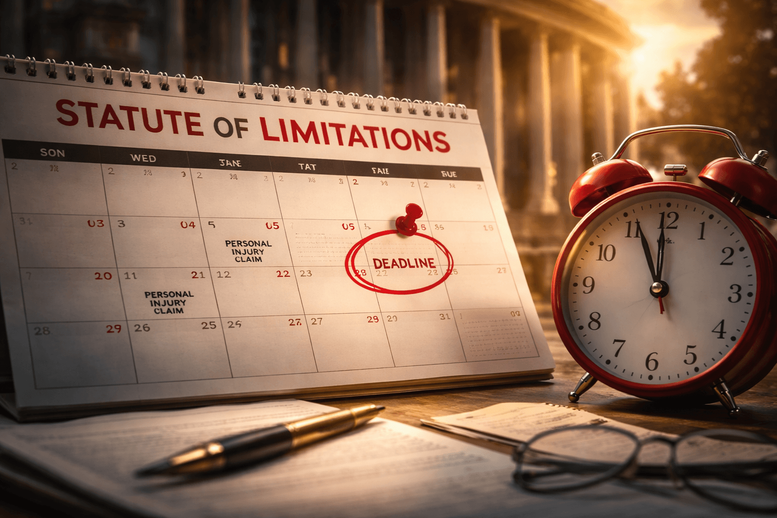 Personal Injury Statute of Limitations: State-by-State Deadline Guide hero image