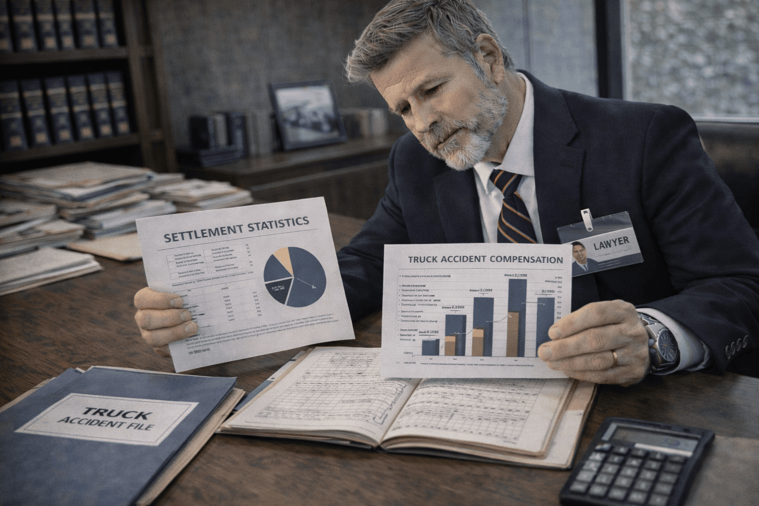 Average Truck Accident Settlement hero image