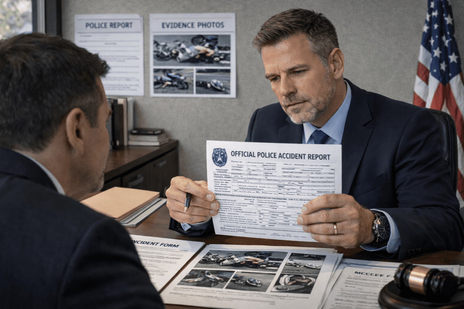 Bicycle Accident Police Report hero image