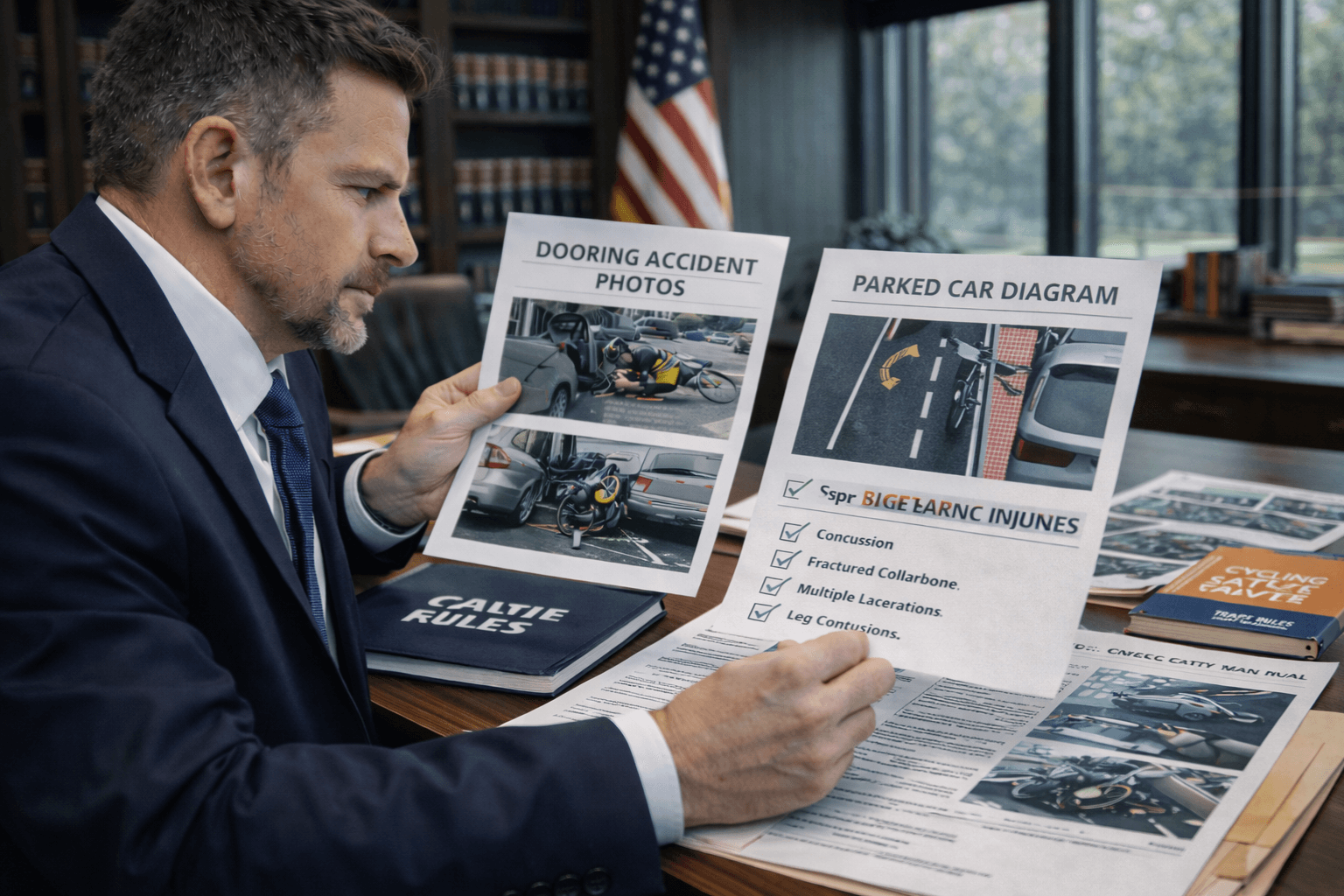 Dooring Accident Lawyer Guide hero image