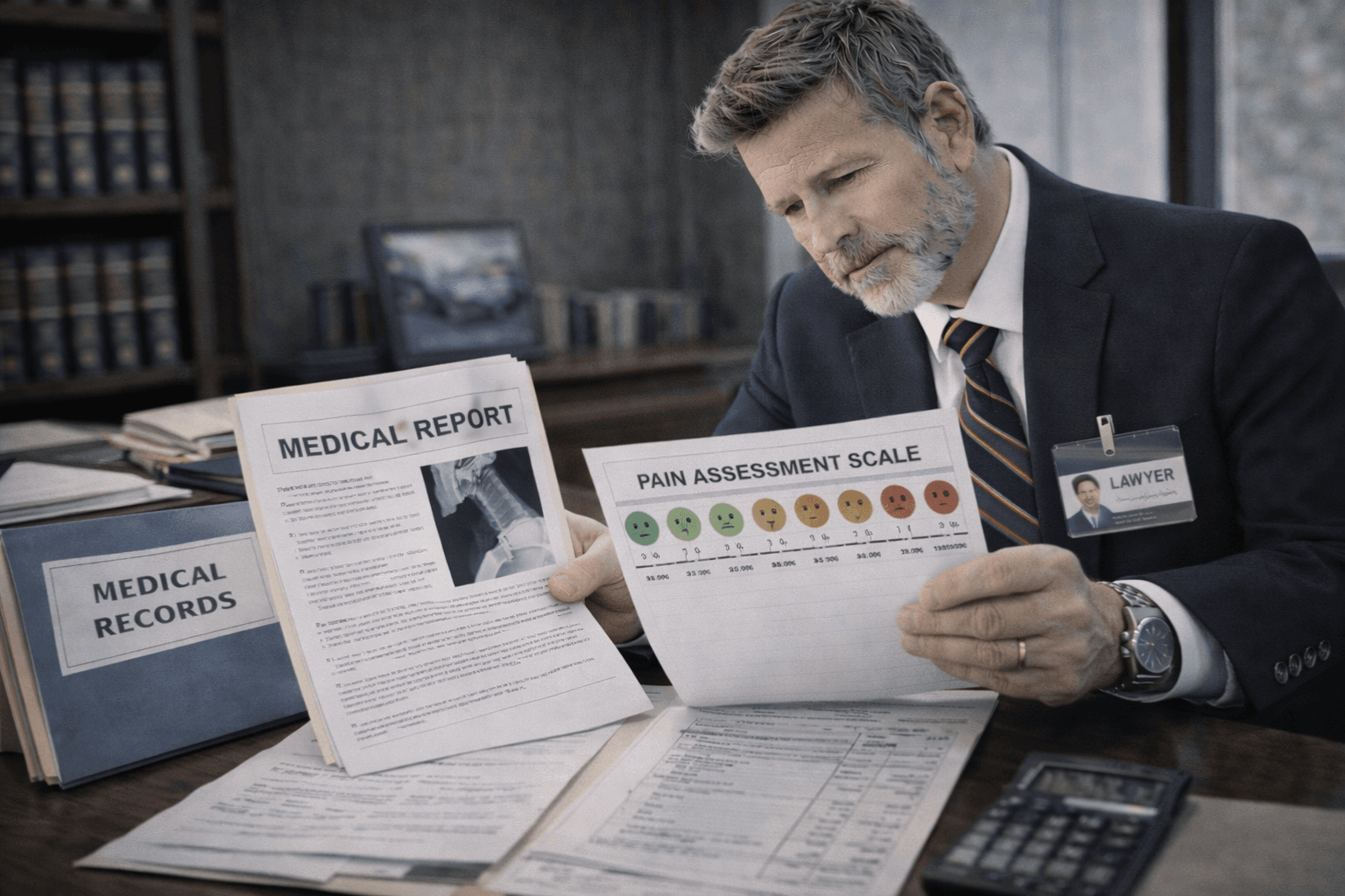 Pain and Suffering Calculator for Car Accidents hero image