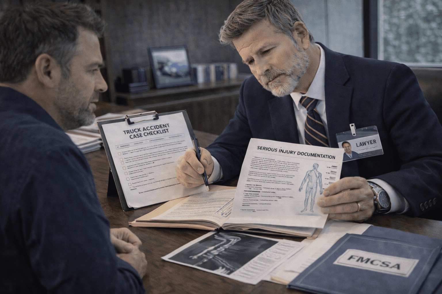 Truck Accident Lawyer Near Me: The Hiring Blueprint hero image