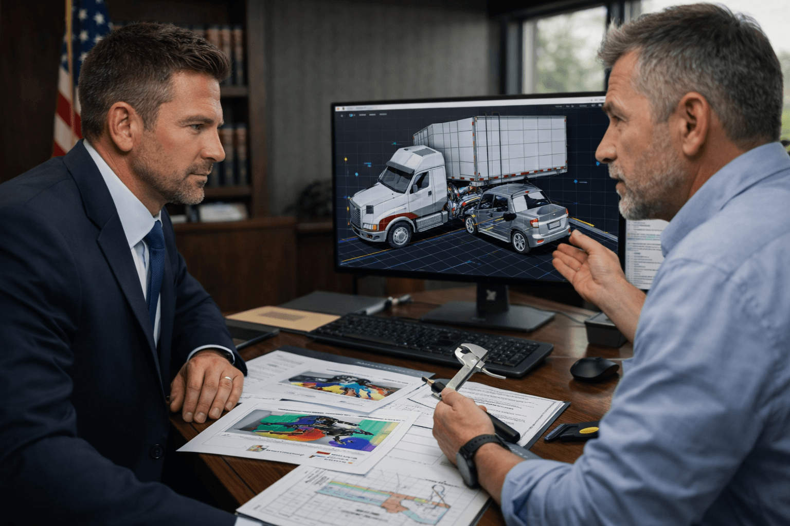 Truck Accident Reconstruction Experts hero image